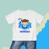 小さな女の子 ベビーTシャツ