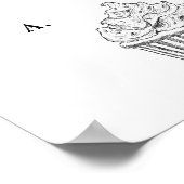 小さな女の子 ポスター (角)