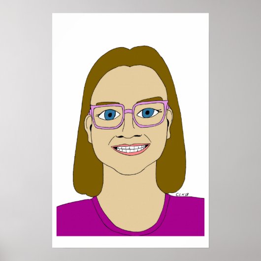 小さな女の子 ポスター (正面)