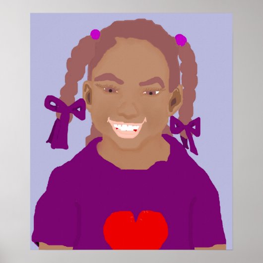 小さな女の子 ポスター (正面)