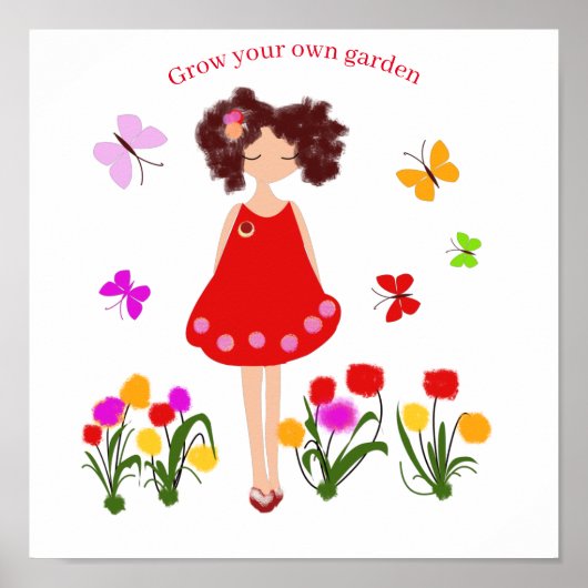 小さな女の子 ポスター (正面)