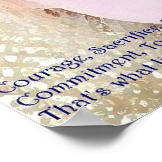 「小さな女の子」 ポスター (角)