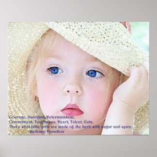 「小さな女の子」 ポスター