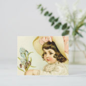 小さな女の子 ポストカード (スタンド正面)