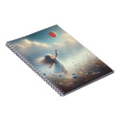 小さな女の子（赤気球） ノートブック (右側)