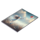 小さな女の子（赤気球） ノートブック (左側)