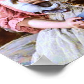 小さな女の子with Pets by Emile Vernon ポスター (角)