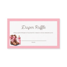 小さな女性のカーボーイピンクウェスタンロデオ赤ちゃんシャワー