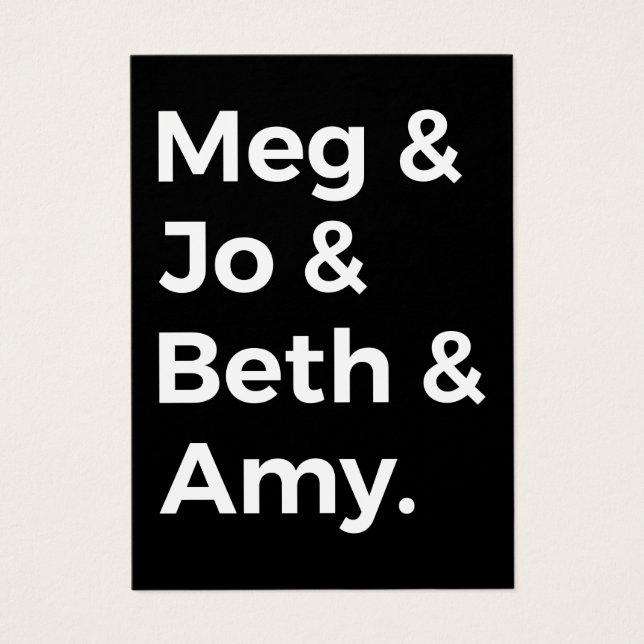 小さな女性のキャラクターI (正面)