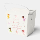 小さな妖精が行く途中だ!赤ちゃんシャワー フェイバーボックス (裏面サイド)