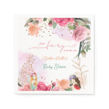 小さな妖精が途中の女の子の赤ちゃんシャワー