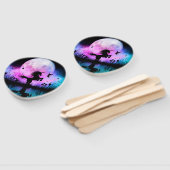 小さな妖精で一角獣 ハンドファン (組立なし)