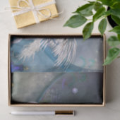 小さな妖精と素敵な白い一角獣 薄葉紙 (ギフト)