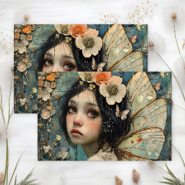 小さな妖精の切り離し 薄葉紙