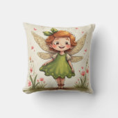 小さな妖精の枕 クッション (正面)