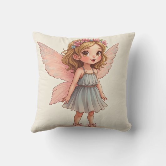 小さな妖精の枕 クッション (裏面)