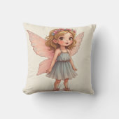小さな妖精の枕 クッション (正面)