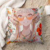 小さな妖精の枕 クッション (ブランケット)