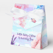 小さな妖精の誕生日の好意ボックス フェイバーボックス (正面サイド)