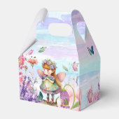 小さな妖精の誕生日の好意ボックス フェイバーボックス (裏面サイド)