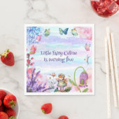 小さな妖精の誕生日ペーパーナプキン スタンダードランチョンナプキン (インサイチュ)