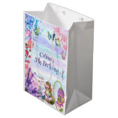 小さな妖精の誕生日ミディアム抱き枕 ミディアムペーパーバッグ (正面アングル)