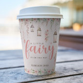 小さな妖精の魅惑ピンクの赤ちゃんシャワー 紙コップ