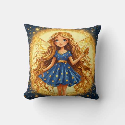小さな妖精 クッション (正面)
