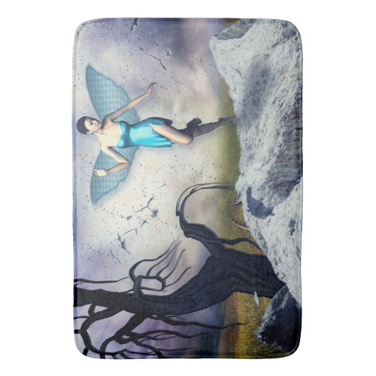 小さな妖精 バスマット (正面縦)