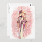 小さな妖精 ポストカード (正面/裏面)