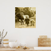 小さな子が連れて行く ポスター (キッチン)