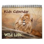 小さな子供のカレンダー野生の生活 カレンダー (カバー)