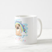 小さな子犬のマグ コーヒーマグカップ (正面右)