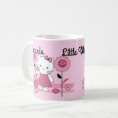 小さな子猫 コーヒーマグカップ (正面左)
