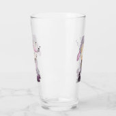 小さな子羊とベル – テキスト/名前を追加 タンブラーグラス (左)