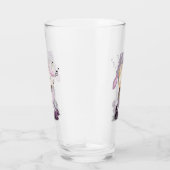 小さな子羊とベル – テキスト/名前を追加 タンブラーグラス (右)