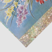 小さな子羊、花とイースターエッグ 薄葉紙 (詳細)