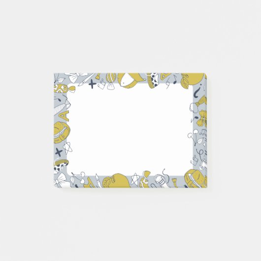 小さな学校での出来事が面白い ポストイット (正面)