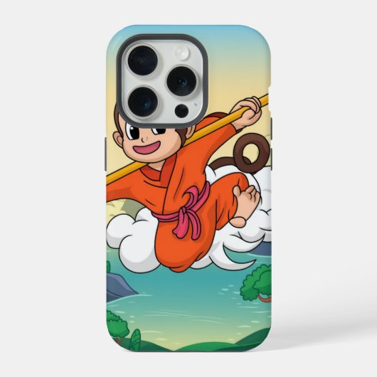 小さな孫悟空 iPhoneケース (裏面)