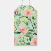 小さな孵化はすぐに赤ちゃんシャワーの好意 ギフトタグ (裏面)