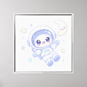 小さな宇宙探検家 キャンバスプリント (正面)