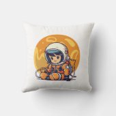 小さな宇宙飛行士の夢 クッション (裏面)