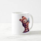 小さな宇宙飛行士 コーヒーマグカップ (正面右)