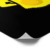 小さな安い食おもしろいべ物プンダークBG ポスター (角)