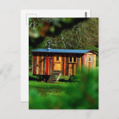 小さな家かわいい葉書 ポストカード (正面/裏面)