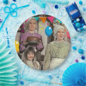 小さな家に草原の誕生日お祝い ペーパープレート (パーティー)