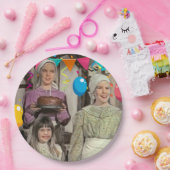 小さな家に草原の誕生日お祝い ペーパープレート (パーティー)