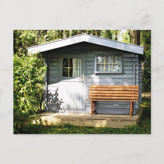 小さな家のキャビンのポストカード ポストカード (正面)