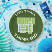 小さな家の動き – 小さな家 – 小さな家 ペーパープレート (パーティー)