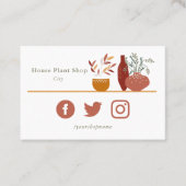 小さな家の工場のショップの名刺 名刺 (正面)